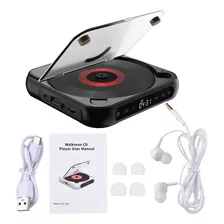 Leitor De Cd Fm Music Portable Player Repita O Cd Desktop Co