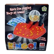 Juego De Bingo Con Balotera Familiar