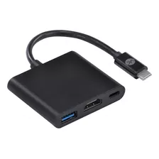 Hub Adaptador Tipo C X Hdmi Usb Tipo C Vinik 3 Em 1