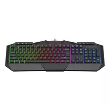 Teclado Gamer Rgb Semi Mecânico Usb Abnt2 Profissional