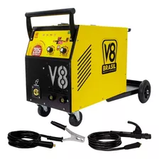 Máquina Solda Mig/tig 205a Multiprocesso 205i 220v 20196 V8 Cor Amarelo