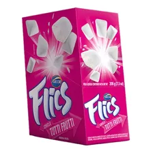 Chiclete Arcor Flics Tutti Frutti Sem Glúten 208 G 12 U Pacote