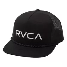 Gorro Rvca Staple Foamy Trucker Para Hombre, Negro