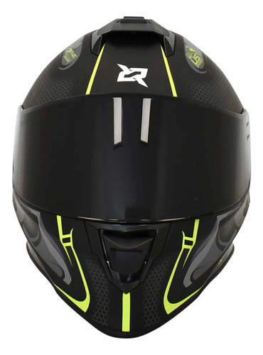 Casco Moto X-sports V151 Armok Talla M Amarillo Mate Foto 3