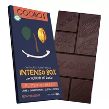 Kit 3x: Chocolate Intenso 80% Cacau Vegano Cookoa 80g