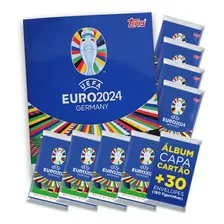 Uefa Euro 2024 Álbum Capa Cartão+30 Envelopes:180 Figurinhas