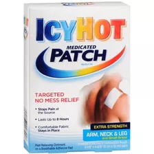 Pack De 4 Icy Hot Parches Medicados Fuerza Extra Pequeño