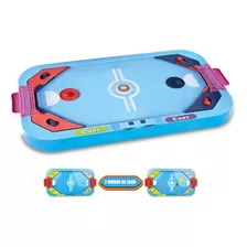 Super Hockey 2 Em 1 Bolinha Pinball E Disco De Mesa