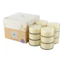 Kit Vela Aromática Premium Lavanda C/12 Mini Velas Perfumada