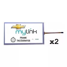 2x Tela Toque Touch Screen Mylink Onix Prisma S10 Chevrolet