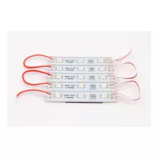 Modulo Lineal Con 3 Leds Rojo 24v 60ma Pack X 5