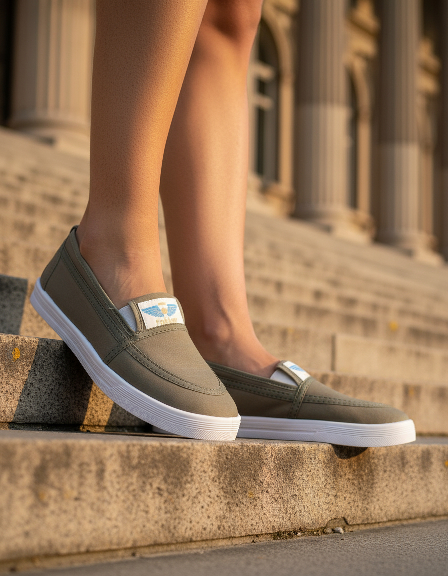 Mocasin Mujer Zapatillas Pancha Elastico Liviana Fokker 436