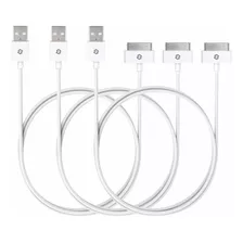 Cable iPhone 4s, Jetech 3-pack 3.2 Pies Cable Usb De Sincron