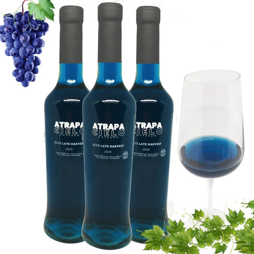 Vino Azul Atrapacielo Pack De 3 Botellas X 375ml