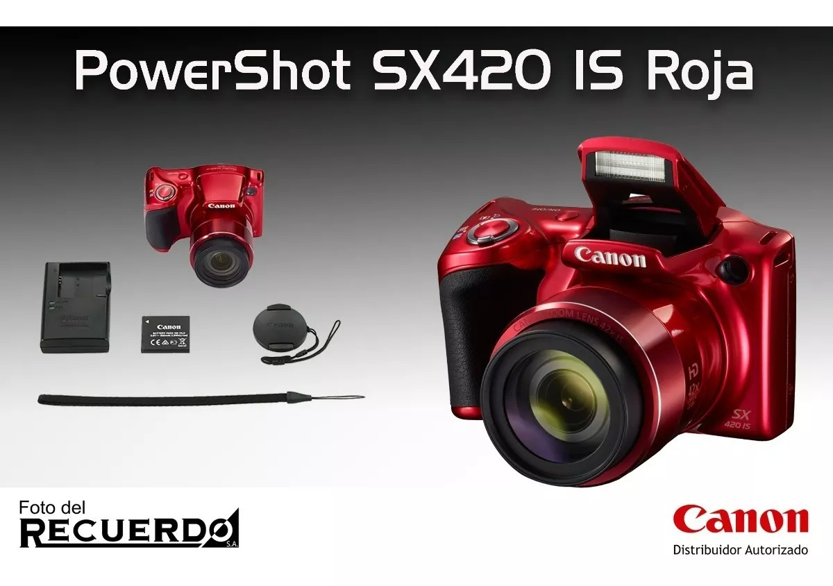 Camara Canon 1069c001 20.0 Megapíxeles Powershot Sx420 Is 
