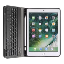 Capa iPad 10.2 A2270 A2428 A2429 A2430 Com Teclado Bluetooth