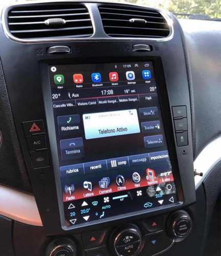 Radio Andorid Tipo Tesla 2+32 Carplay Dodge Journey 2010-22 Foto 4