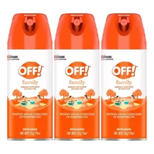 Off Aerosol Naranja X 3 Unidades