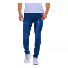 Calça Jeans Masculina Slim Com Lycra Elastano Promocão