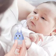 Aspirador Nasal Saca Moco Bebe Con Estuche Plastico