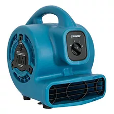 Xpower P-80a Mini Mighty Air Mover Utility Fan Con Tomas De