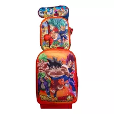 Mochila 3d De Carrito De Goku Primaria En Combo