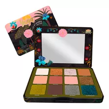 Paleta De Sombras Para Ojos Edén De Yuya Con 12 Tonos