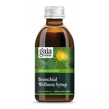 Gaia Herbs Bronchial Wellness Jarabe Herbario, 5.4 Onzas -