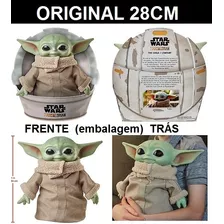 Na Caixa Importado Lindo Baby Yoda Pelucia - Mandaloriano