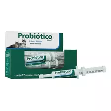 Caixa Com 12 Probióticos Para Cães E Gatos 14g - Vetnil