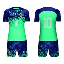 22uni Kit Camisa Camiseta Time Personalizado 2024 Uniforme 