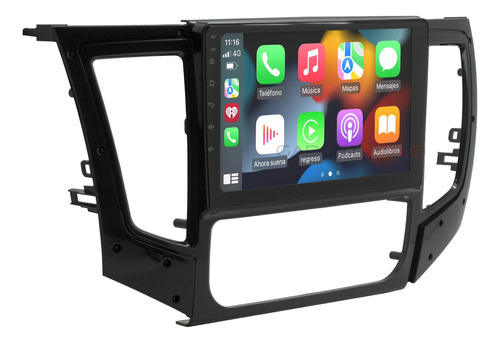 Estereo Mitsubishi L200 Carplay Inalambrico Wifi 2021 A 2023 Foto 3