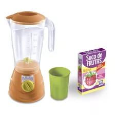 Liquidificador Infantil Brinquedo Cozinha 4 Peças Zuca Toys