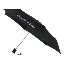 Paraguas Negro Con Apertura Y Cierre Automático Shedrain, 1 