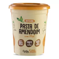 Pasta De Amendoim Integram Com Mel - 500g 