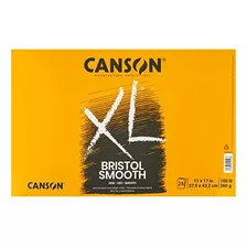 Bloc Bristol De La Serie Canson Xl, Papel Pesado Para Tinta