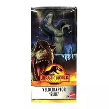 Jurassic World Dominion Velociraptor Blue 12cm Mattel