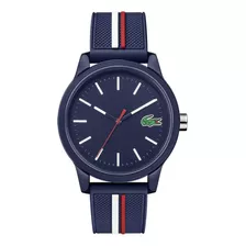 Reloj Lacoste 2011070 Original Hombre Silicona Azul Marino 