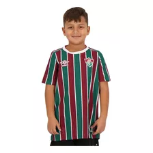 Camisa Juvenil Fluminense I 2021 Umbro Eight Sports