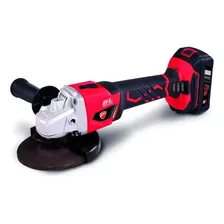 Amoladora 115 Mm Inalambrica Ducati 20v 4 Ah Brushless Color Rojo Con Negro