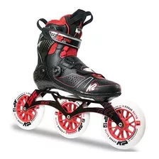 K2 Skate Mod 125 Patines En Línea, Tamaño 13, Negro /rojo