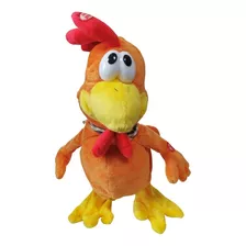 Peluche Zoológico Gallo Pollo Movimiento Ref Dq1006