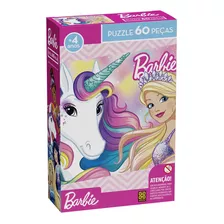 Puzzle 60 Peças Barbie Grow