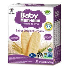 Galletas Baby Mum Mum Original Orgánica 50g