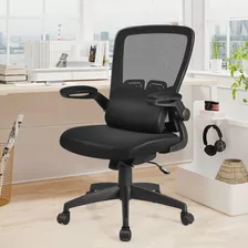 Silla De Escritorio Ergonómica Con Apoyabrazos Y Almohada