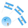 Segunda imagen para búsqueda de guirnalda banderines argentina 15 banderas 21x14 cm