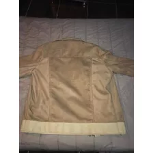 Chaqueta De Cuero Y Gamusa Emporio