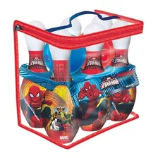 Jogo De Boliche Brinquedo Infantil Spiderman Lider 971