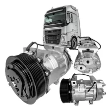 Compressor Ar Condicionado Volvo Fh 380 400 440 Polia Pequen