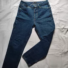 Calça Jeans Com Bolso Carpinteiro Zara 